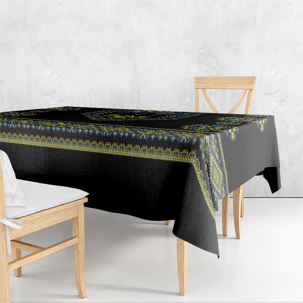 Ukraine Vyshyvanka Inspired Patterns Tablecloth Ukraini Colors