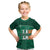 Personalised Ireland Rugby 2023 Kid T Shirt Celtic Cross Mix Shamrocks - Wonder Print Shop