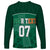 Personalised Ireland Rugby 2023 Long Sleeve Shirt Celtic Cross Mix Shamrocks - Wonder Print Shop