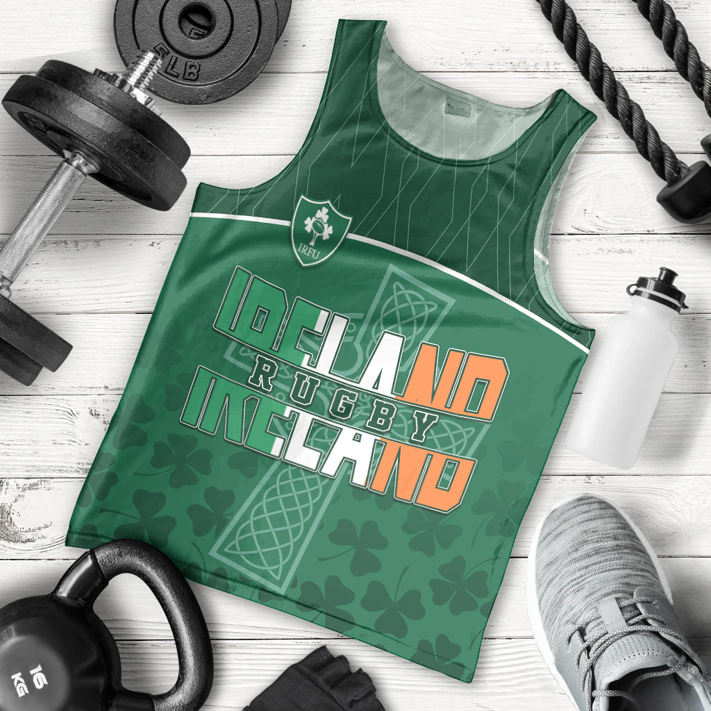 personalised-ireland-rugby-2023-men-tank-top-celtic-cross-mix-shamrocks