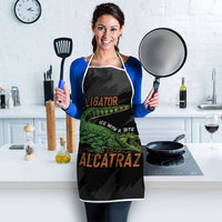 Alligator Alcatraz Apron ICE With A Bite - Wonder Print Shop