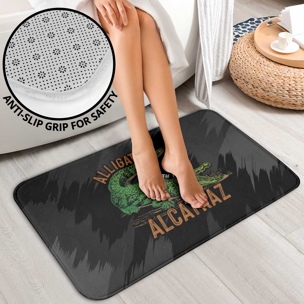 Alligator Alcatraz Bathroom Set ICE With A Bite - Wonder Print Shop