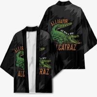 Alligator Alcatraz Kimono ICE With A Bite - Wonder Print Shop