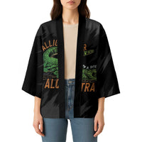 Alligator Alcatraz Kimono ICE With A Bite - Wonder Print Shop