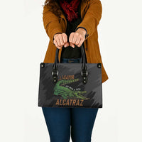 Alligator Alcatraz Leather Bag ICE With A Bite - Wonder Print Shop