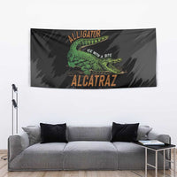 Alligator Alcatraz Tapestry ICE With A Bite - Wonder Print Shop