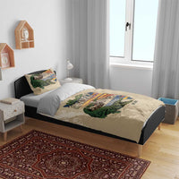 Alligator Alcatraz Retro Bedding Set The Swamp - Wonder Print Shop