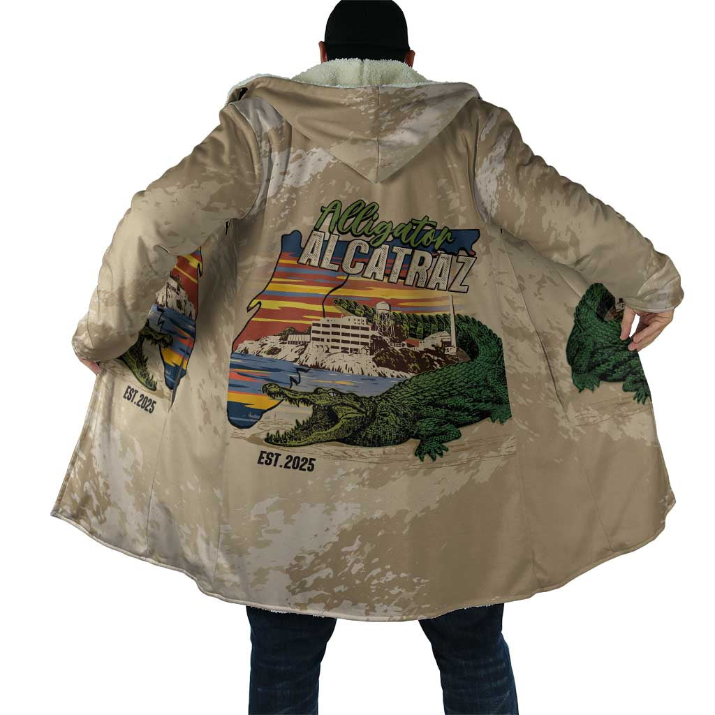 Alligator Alcatraz Retro Cloak The Swamp - Wonder Print Shop