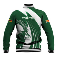 Zimbabwe Sables Afro Batik Personalized Baseball Jacket