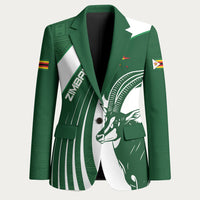 Zimbabwe Sables Afro Batik Personalized Blazer
