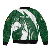 Zimbabwe Sables Afro Batik Personalized Bomber Jacket