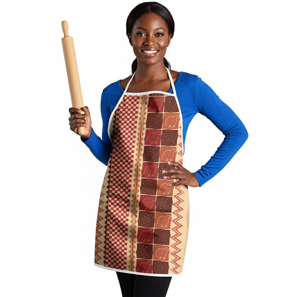 Zimbabwe Heritage Kudhinda Inspired Print Apron