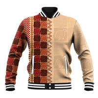 Zimbabwe Heritage Kudhinda Inspired Print Baseball Jacket