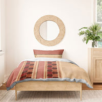 Zimbabwe Heritage Kudhinda Inspired Print Bedding Set