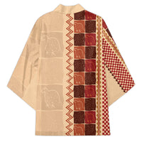 Zimbabwe Heritage Kudhinda Inspired Print Kimono