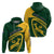 Personalised South Africa Rugby 2023 Hoodie Bokke Champions Sporty Dynamics - Wonder Print Shop