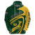 Personalised South Africa Rugby 2023 Hoodie Bokke Champions Sporty Dynamics - Wonder Print Shop