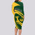 Personalised South Africa Rugby 2023 Long Sleeve Bodycon Dress Bokke Champions Sporty Dynamics - Wonder Print Shop