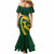 Personalised South Africa Rugby 2023 Mermaid Dress Bokke Champions Sporty Dynamics - Wonder Print Shop