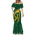 Personalised South Africa Rugby 2023 Mermaid Dress Bokke Champions Sporty Dynamics - Wonder Print Shop