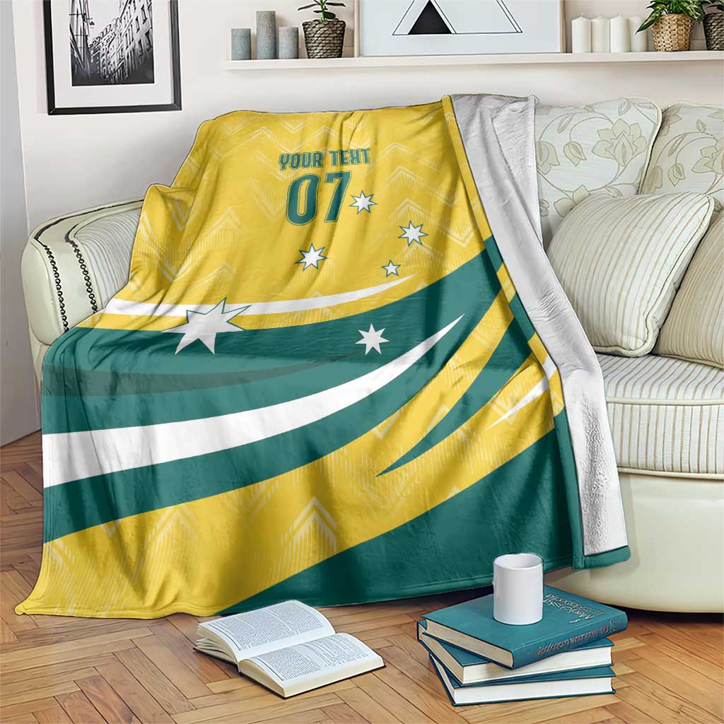 Australia 2024 Olympics Custom Blanket Rise of the Roos