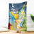 Funny Tropical Christmas Blanket Tis The Season To Get Tipsy