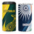 Custom India and Australia Cricket 4 in 1 Can Cooler Tumbler Special Half-Half Mix LT7 - Wonder Print Shop