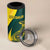 Custom India and Australia Cricket 4 in 1 Can Cooler Tumbler Special Half-Half Mix LT7 - Wonder Print Shop