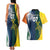 Custom India and Australia Cricket Couples Matching Tank Maxi Dress and Hawaiian Shirt Special Half-Half Mix LT7 - Wonder Print Shop