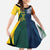 Custom India and Australia Cricket Family Matching Mermaid Dress and Hawaiian Shirt Special Half-Half Mix LT7 - Wonder Print Shop