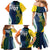 Custom India and Australia Cricket Family Matching Mermaid Dress and Hawaiian Shirt Special Half-Half Mix LT7 - Wonder Print Shop