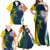 Custom India and Australia Cricket Family Matching Off Shoulder Maxi Dress and Hawaiian Shirt Special Half-Half Mix LT7 - Wonder Print Shop