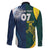 Custom India and Australia Cricket Family Matching Puletasi and Hawaiian Shirt Special Half-Half Mix - Wonder Print Shop