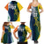 Custom India and Australia Cricket Family Matching Summer Maxi Dress and Hawaiian Shirt Special Half-Half Mix - Wonder Print Shop