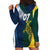 Custom India and Australia Cricket Hoodie Dress Special Half-Half Mix - Wonder Print Shop