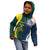 Custom India and Australia Cricket Kid Hoodie Special Half-Half Mix - Wonder Print Shop