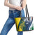 Custom India and Australia Cricket Leather Tote Bag Special Half-Half Mix - Wonder Print Shop