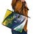 Custom India and Australia Cricket Leather Tote Bag Special Half-Half Mix - Wonder Print Shop