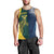 Custom India and Australia Cricket Men Tank Top Special Half-Half Mix - Wonder Print Shop