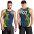 Custom India and Australia Cricket Men Tank Top Special Half-Half Mix - Wonder Print Shop