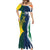 Custom India and Australia Cricket Mermaid Dress Special Half-Half Mix - Wonder Print Shop