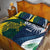 Custom India and Australia Cricket Quilt Bed Set Special Half-Half Mix - Wonder Print Shop