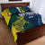 Custom India and Australia Cricket Quilt Bed Set Special Half-Half Mix - Wonder Print Shop