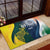 Custom India and Australia Cricket Rubber Doormat Special Half-Half Mix