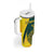 Custom India and Australia Cricket Tumbler With Handle Special Half-Half Mix