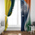 Custom India and Australia Cricket Window Curtain Special Half-Half Mix