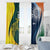 Custom India and Australia Cricket Window Curtain Special Half-Half Mix