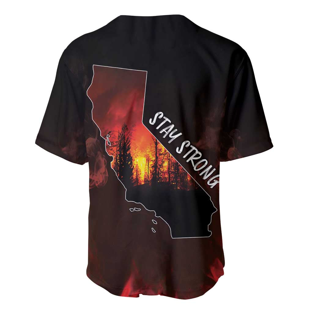 So-Cal Wildfire Baseball Jersey LA Stay Strong