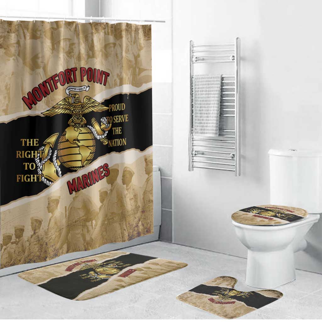 Montfort Point Marines Bathroom Set African American First To Fight Prejudice