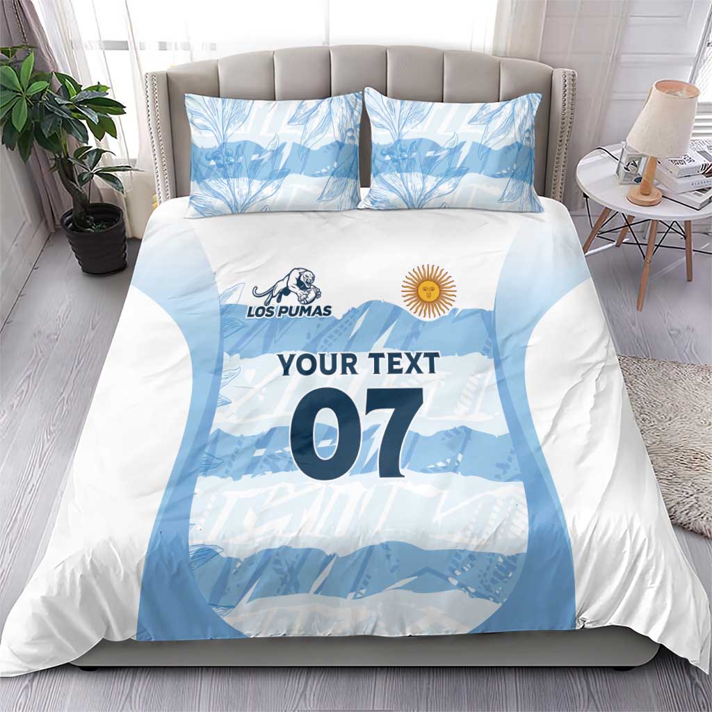 Argentina Rugby Los Pumas Custom Bedding Set Traditional Colors - Wonder Print Shop